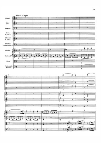 Symphonie N°41, mvt4 Partitions gratuites
